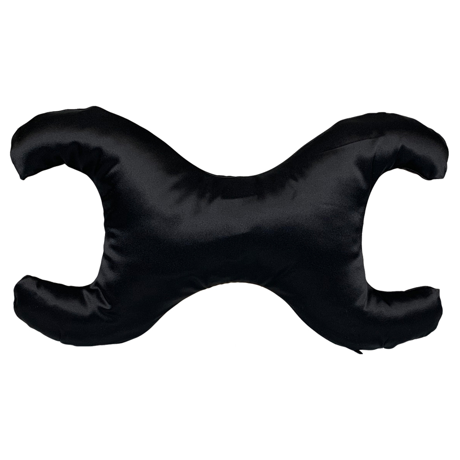 Save My Face La Petite - lille pude med 100% silkebetræk Black