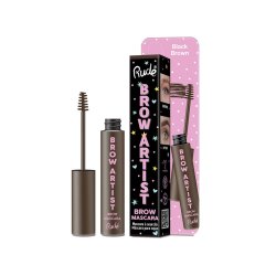 RUDE Brow Artist Brow Mascara - Black Brown