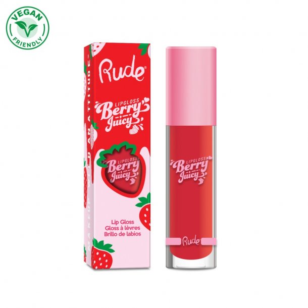 RUDE Berry Juicy Lip Gloss - Coral Kiss