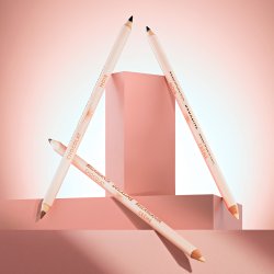 Bellamianta Deuxline 2 in 1 Eyeliner Pencil - Cream and Black