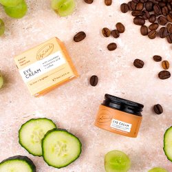 UpCircle Eye Cream with Hyaluronic Acid &amp; Coffee 15 ml