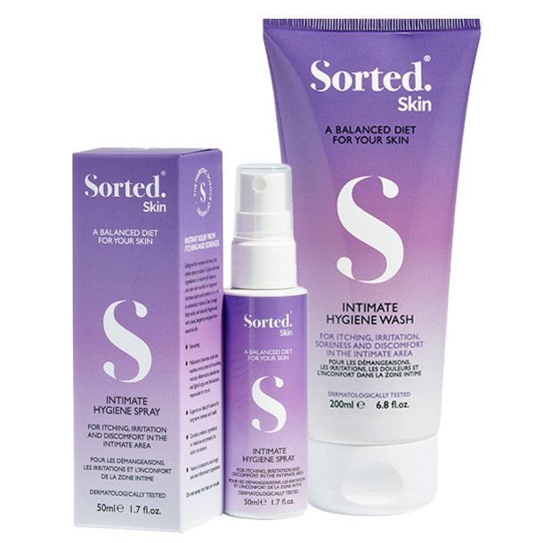 Sorted Skin Intimate Hygiene Duo