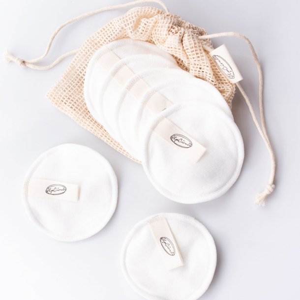 UpCircle Cotton &amp; Bamboo MakeUp Remover Pads 7 stk