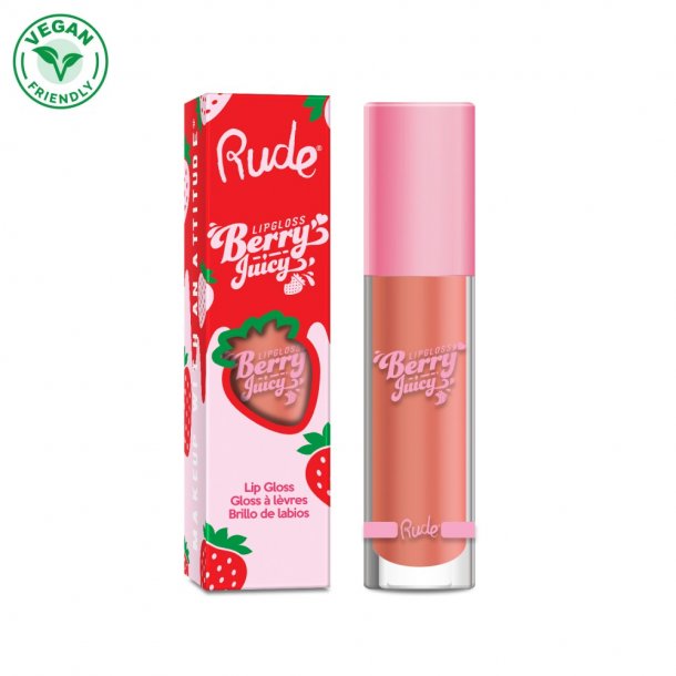 RUDE Berry Juicy Lip Gloss - Nudist
