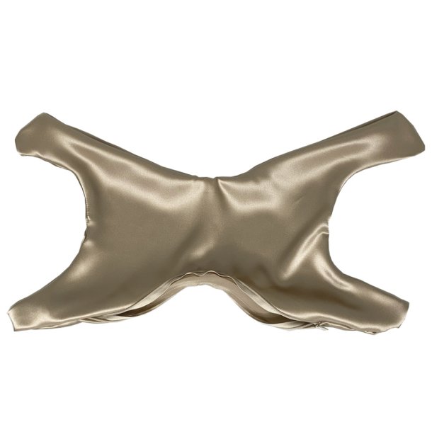 Save My Face Betrk til La Petite 100% silke Bronze