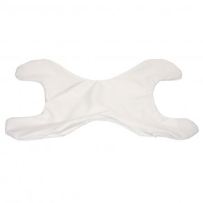 Save My Face Betrk til La Petite 100% silke White