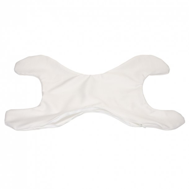 Save My Face Betrk til La Petite 100% silke White