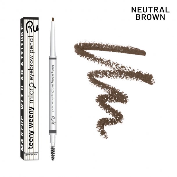 RUDE Teeny Weeny Micro Eyebrow Pen - Neutral Brown