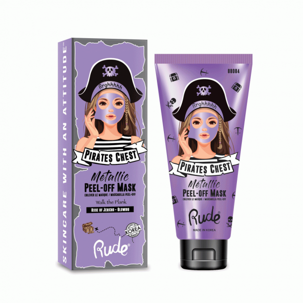 RUDE Pirates Chest Peel Off Mask - Glowing 60 ml