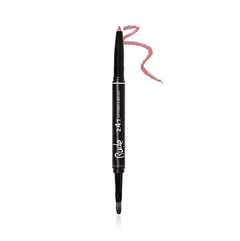 RUDE 2.4.1 Lip Liner & Brush - Addicted
